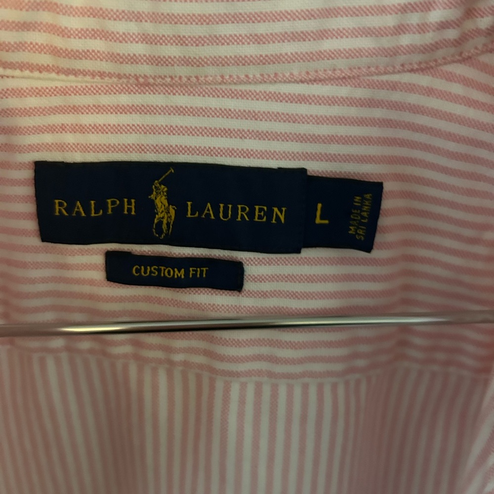Ralph Lauren women’s Large polo Oxford cloth shirt.